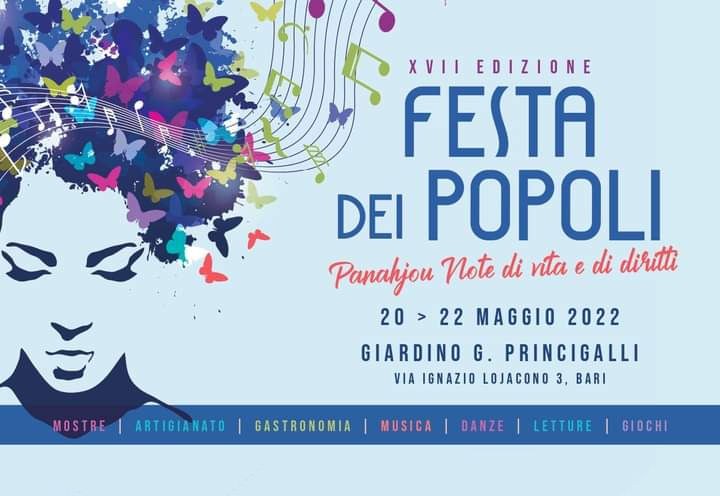 locandina della festa dei popoli edizione 2022